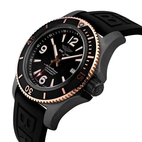 breitling black steel superocean|superocean automatic 46 black steel.